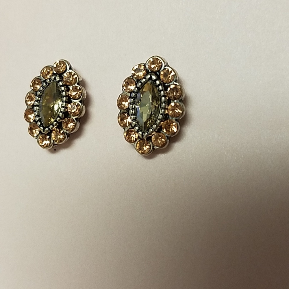 Gold Tone Fashion Earrings